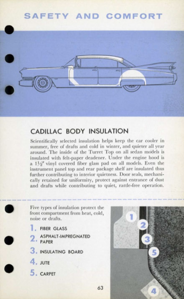 1959 Cadillac Salesmans Data Book Page 94